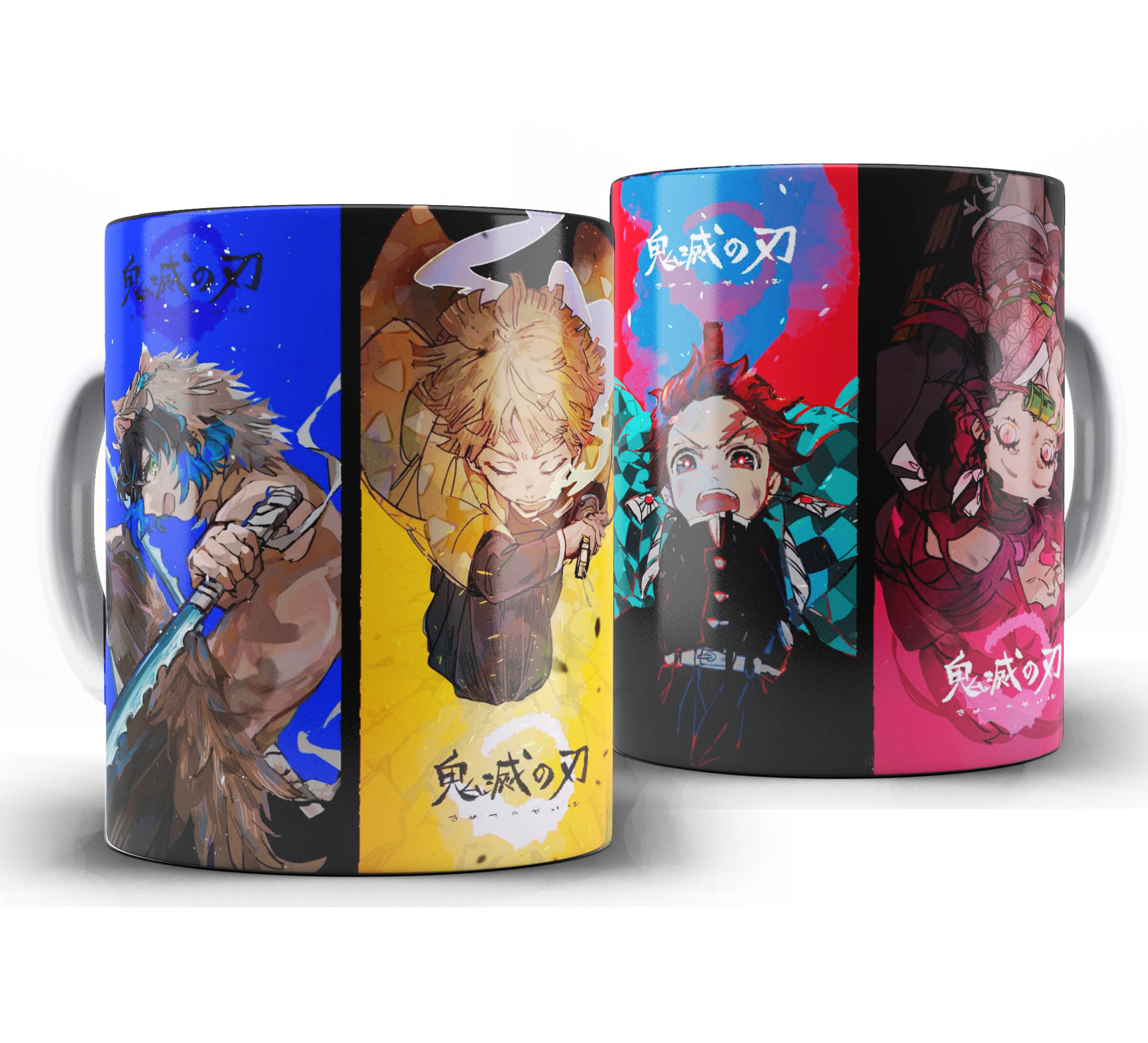 Caneca Anime - Demon Slayer Kimetsu no Yaiba W33 - Alunos